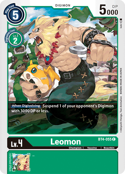 Leomon (BT4-055) Common