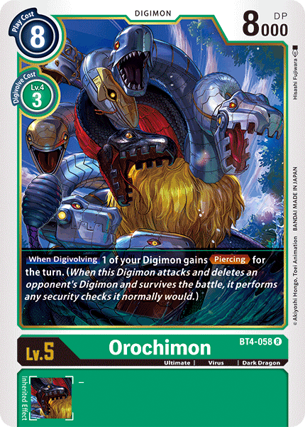 Orochimon (BT4-058) Rare