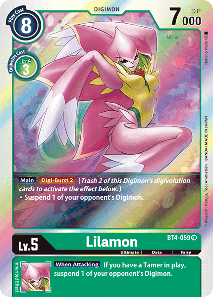 Lilamon (BT4-059) Super Rare