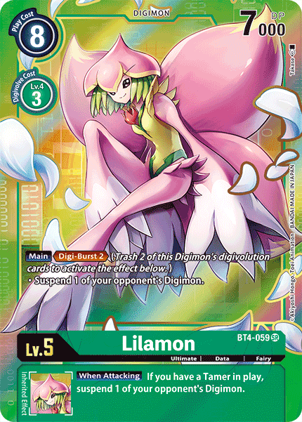 Lilamon (BT4-059) Alternative Art