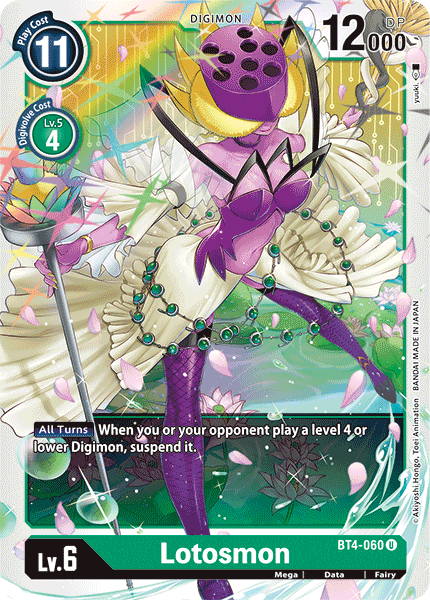 Lotosmon (BT4-060) Uncommon