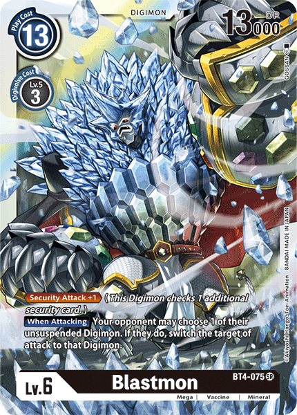 Blastmon (BT4-075) Super Rare