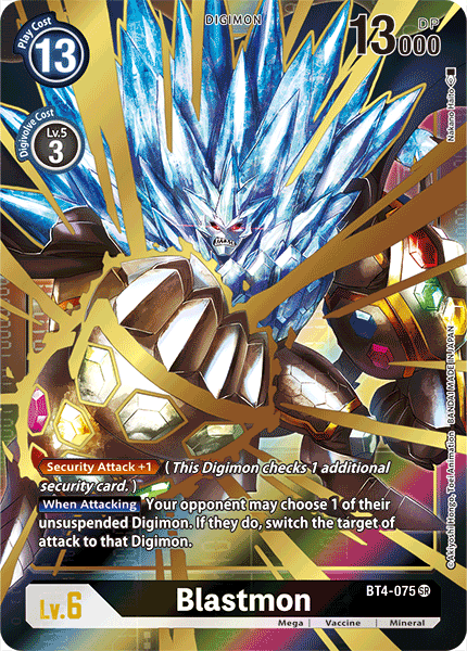 Blastmon (BT4-075) Alternative Art