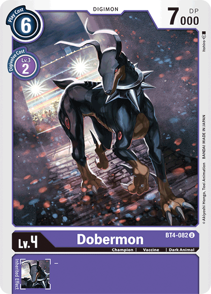 Dobermon (BT4-082) Uncommon