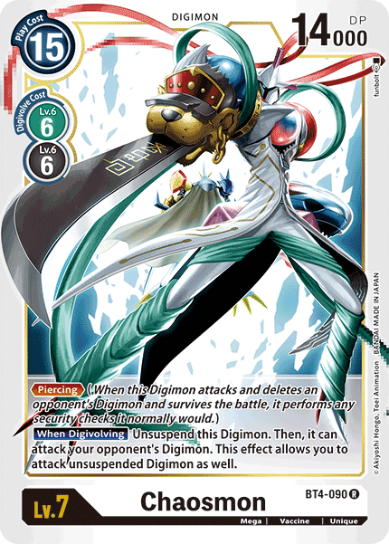 Chaosmon (BT4-090) Rare