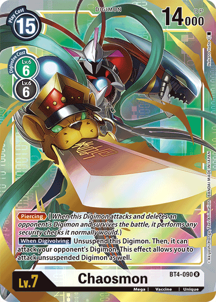 Chaosmon (BT4-090) Alternative Art