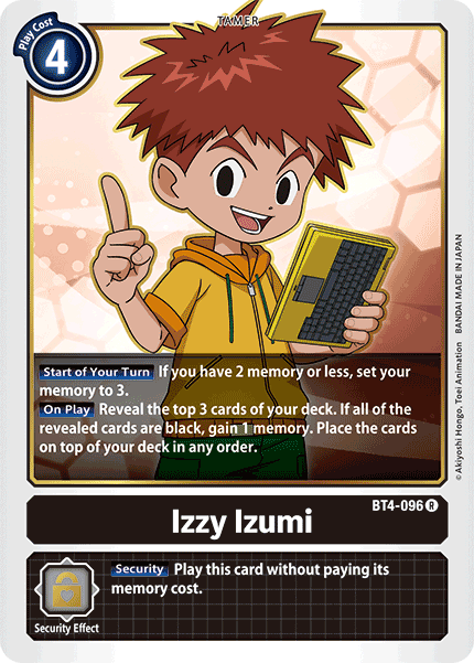 Izzy Izumi (BT4-096) Rare