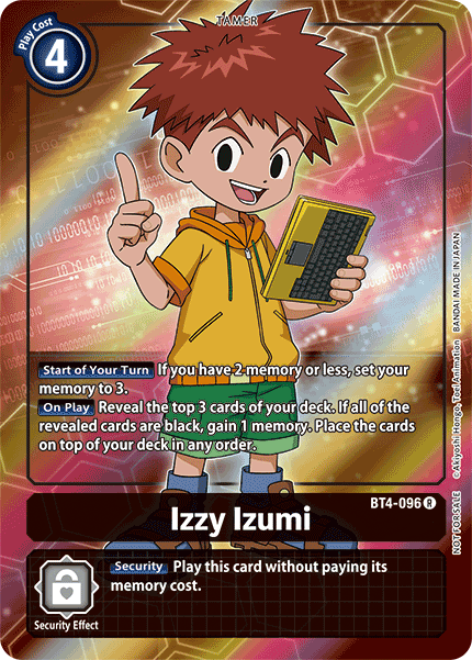 Izzy Izumi (BT4-096) Box Topper