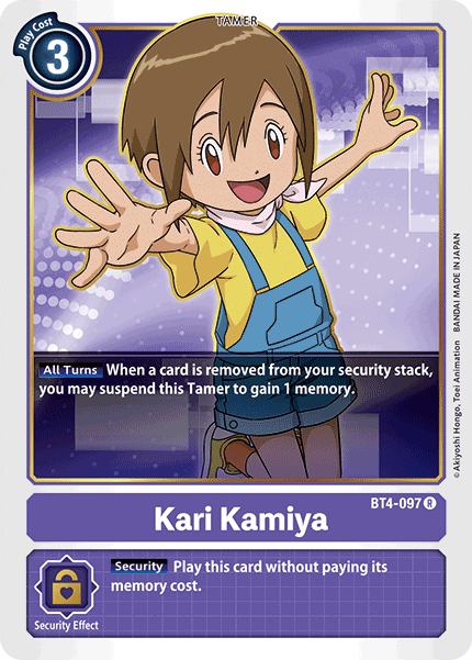 Kari Kamiya (BT4-097) Rare