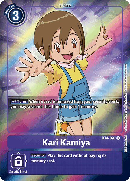 Kari Kamiya (BT4-097) Box Topper