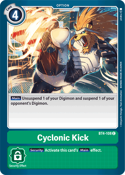 Cyclonic Kick (BT4-108) Common