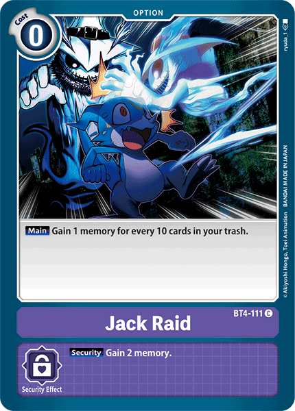 Jack Raid (BT4-111) Common