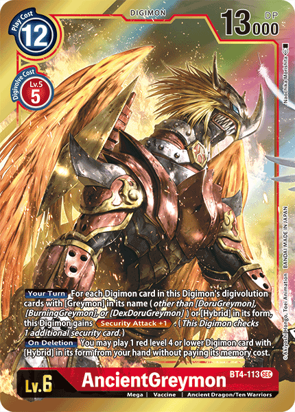 AncientGreymon (BT4-113) Alternative Art