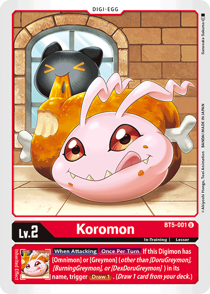 Koromon (BT5-001) Uncommon