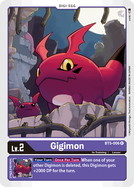 Gigimon (BT5-006) Uncommon