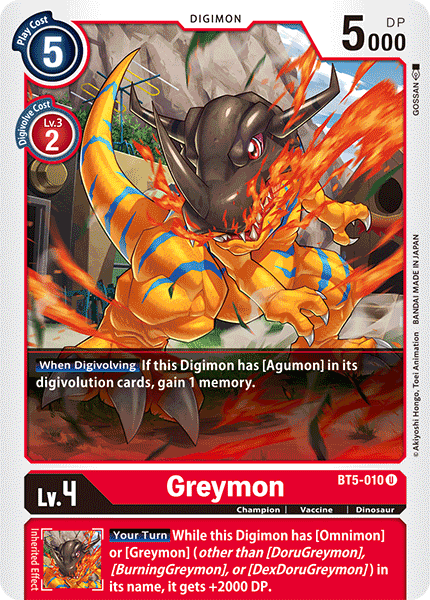 Greymon (BT5-010) Uncommon