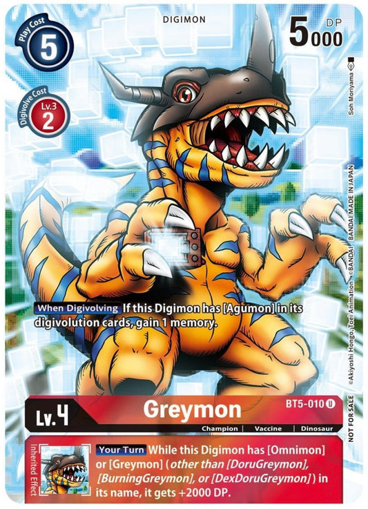 BT5-010 Greymon 25th Special Memorial Pack