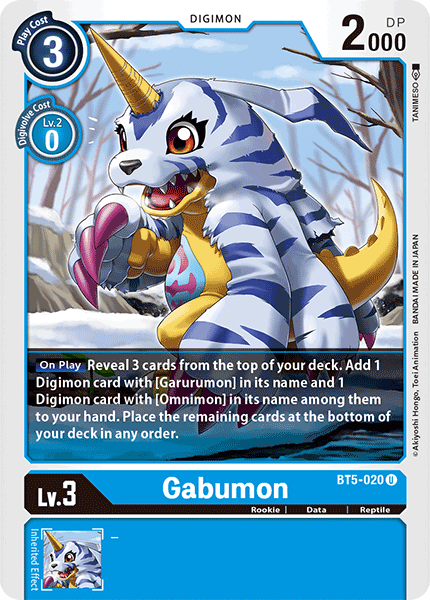 Gabumon (BT5-020) Uncommon