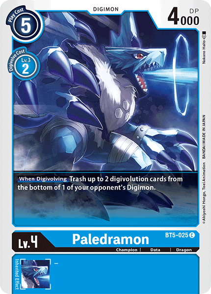 Paledramon (BT5-025) Common