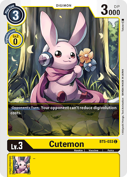 Cutemon (BT5-033) Common