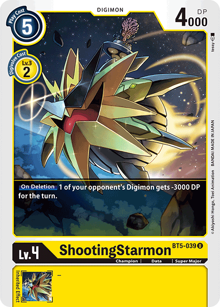 ShootingStarmon (BT5-039) Uncommon