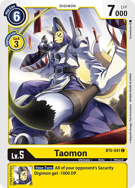 Taomon (BT5-041) Common