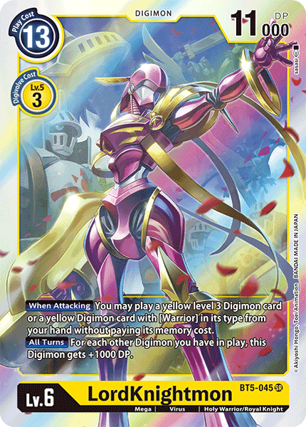 LordKnightmon (BT5-045) Super Rare