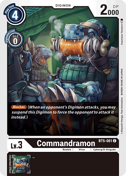 Commandramon (BT5-061) Common