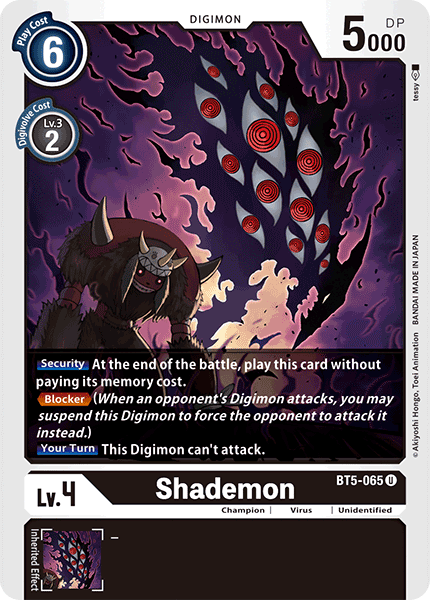 Shademon (BT5-065) Uncommon