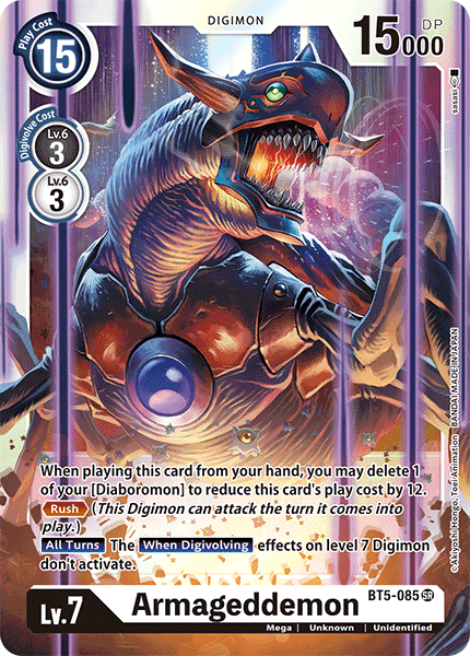 Armageddemon (BT5-085) Super Rare