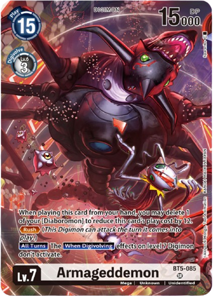 Armageddemon (BT5-085) Alternate Art PB16