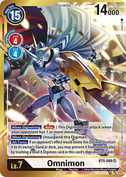 Omnimon (BT5-086) Sasasi Alternative Art