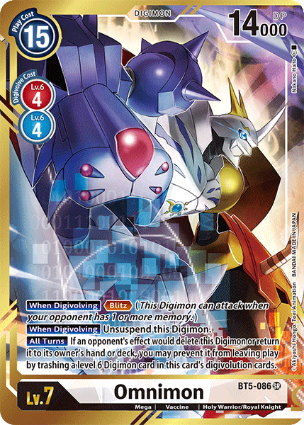 Omnimon (BT5-086) Nakano Alternative Art