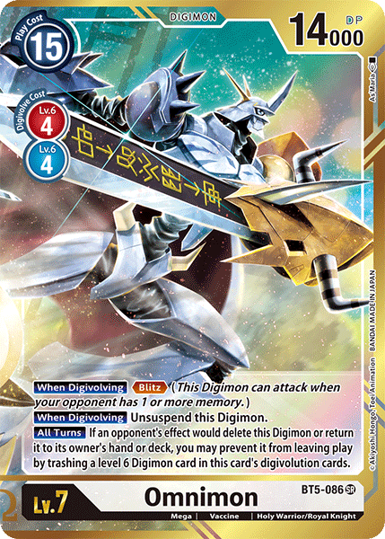 Omnimon (BT5-086) As'Maria Alternative Art