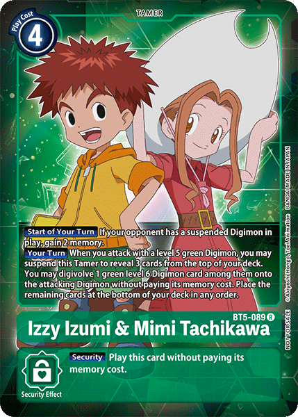 Izzy Izumi & Mimi Tachikawa (BT5-089) Box Topper