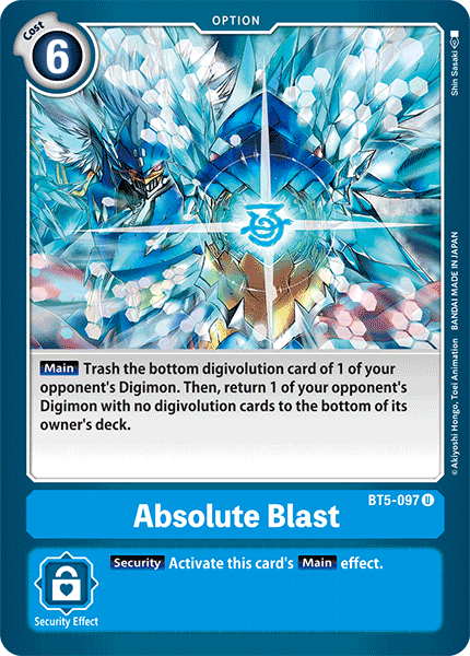 Absolute Blast (BT5-097) Uncommon