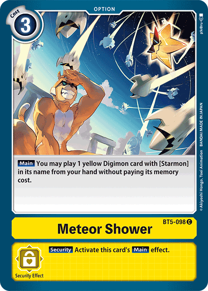 Meteor Shower (BT5-098) Common