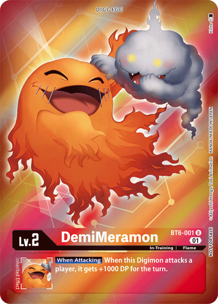 DemiMeramon (BT6-001) Box Topper