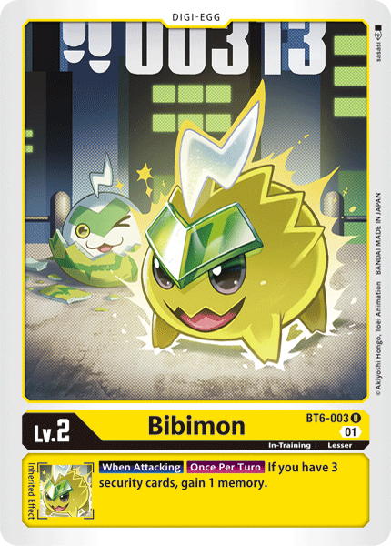 Bibimon (BT6-003) Uncommon