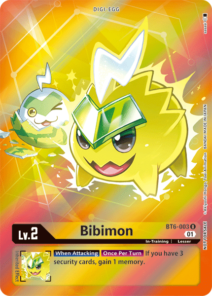 Bibimon (BT6-003) Box Topper