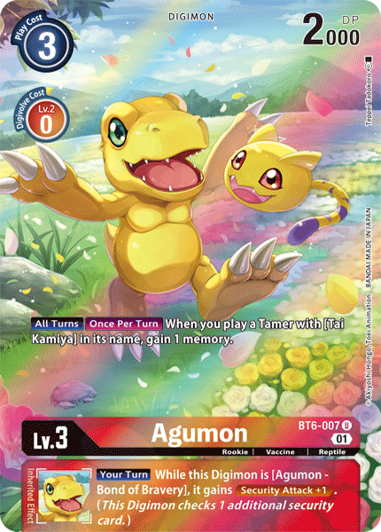 Agumon (BT6-007) Alternative Art