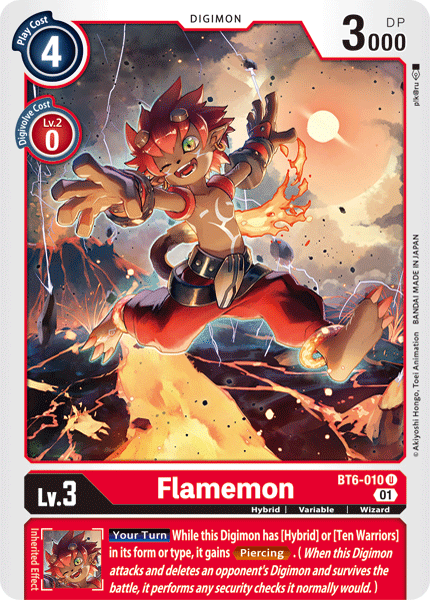 Flamemon (BT6-010) Uncommon