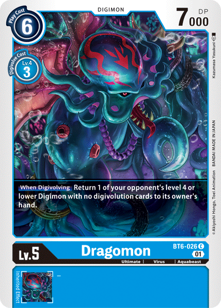 Dragomon (BT6-026) Common