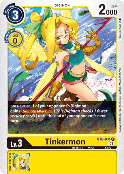 Tinkermon (BT6-031) Common