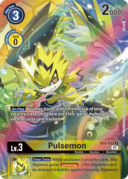 Pulsemon (BT6-033) Alternative Art