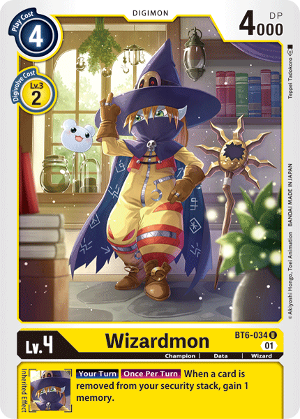 Wizardmon (BT6-034) Uncommon