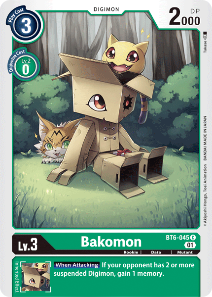 Bakomon (BT6-045) Common