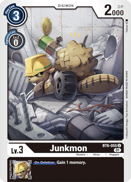 Junkmon (BT6-055) Uncommon