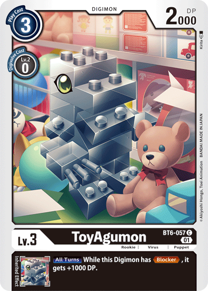 ToyAgumon (BT6-057) Common