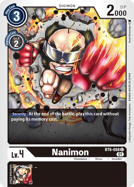 Nanimon (BT6-058) Common